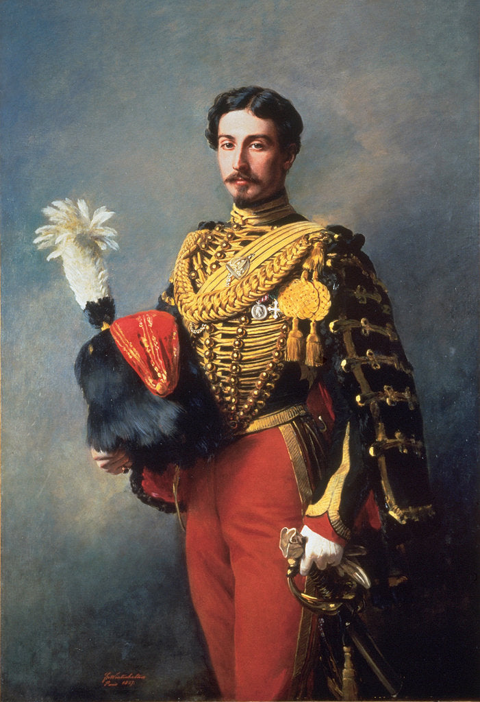Detail of Portrait of Édouard André, 1857 by Anonymous