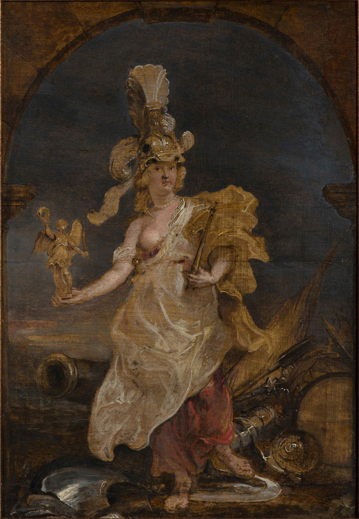 Detail of Allegorical Portrait of Marie de Médici as Bellona, 1622 by Anonymous