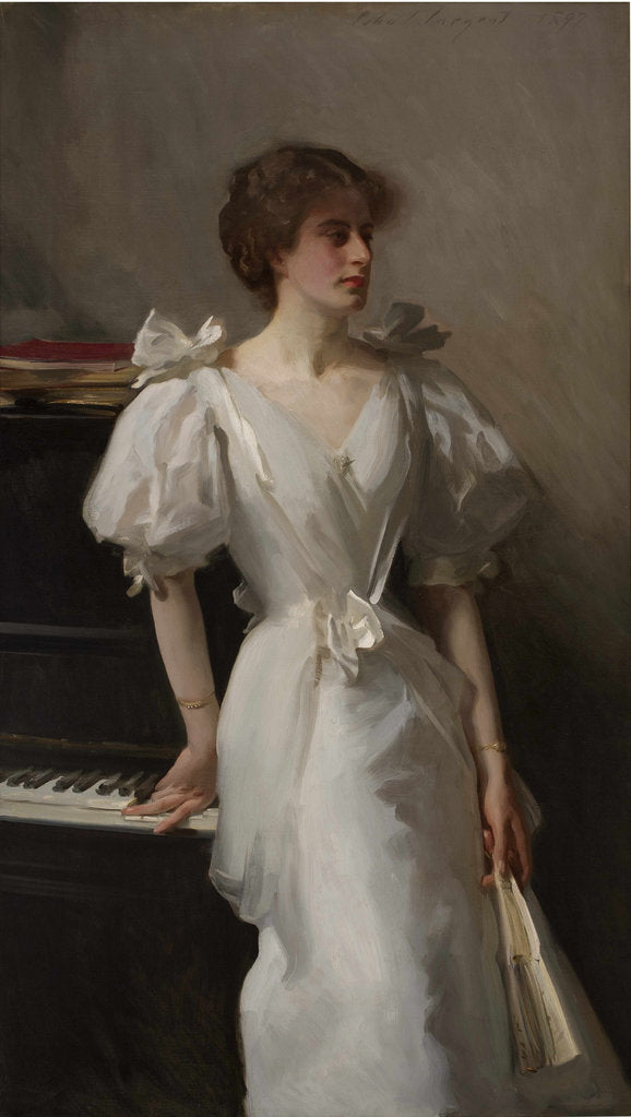 Detail of Catherine Vlasto, 1897 by Anonymous