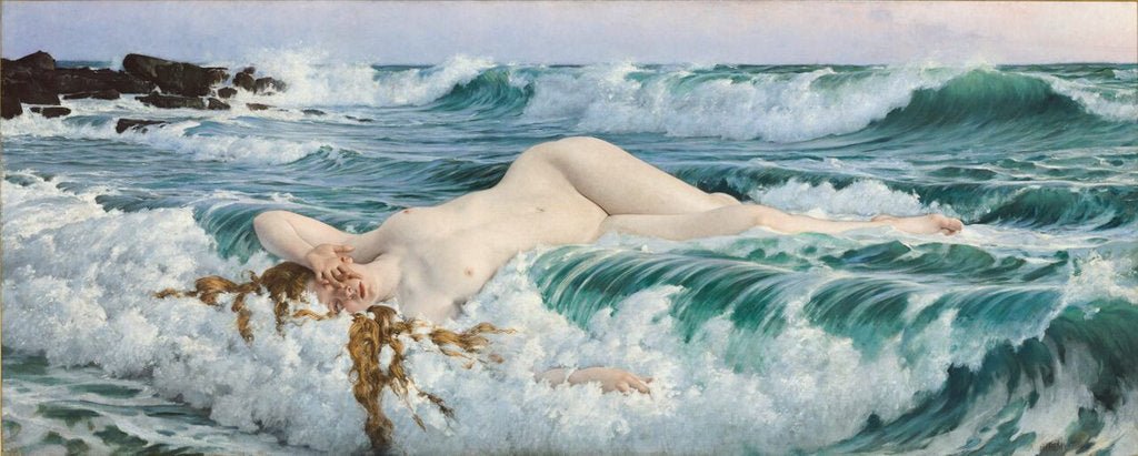 Detail of Aphrodite, ca 1893 by Anonymous