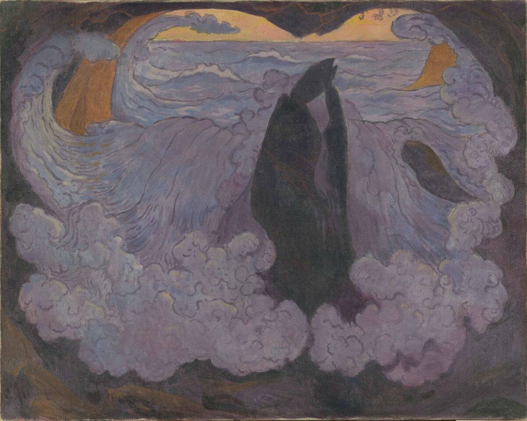 Detail of La vague violette, 1895 by Anonymous