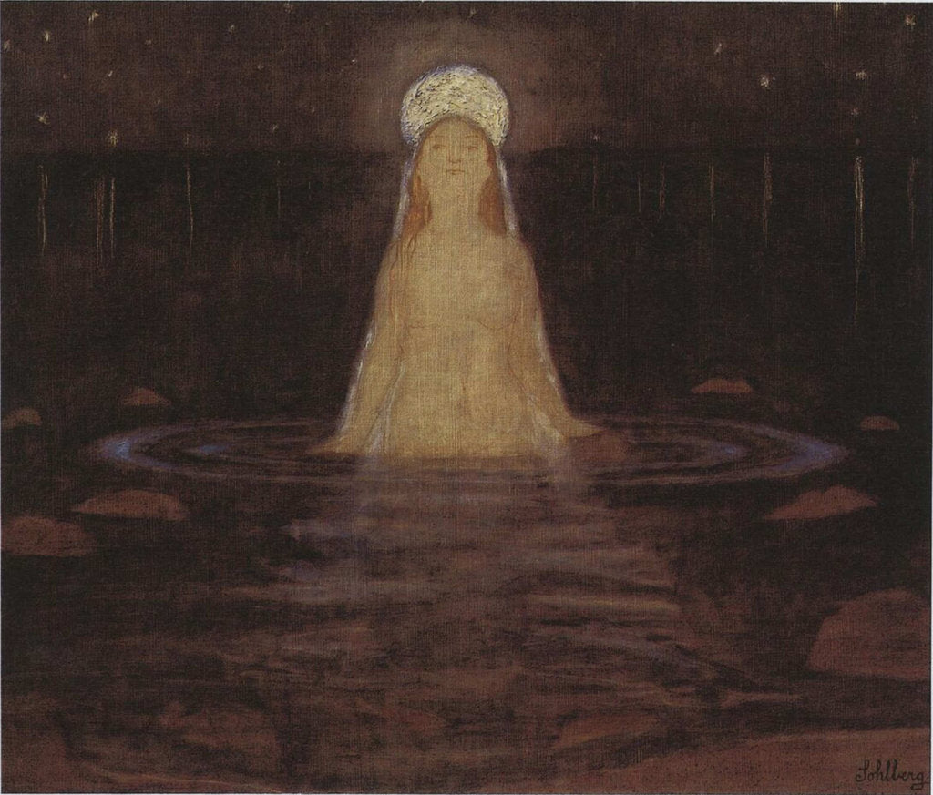Detail of The mermaid, 1897 by Anonymous