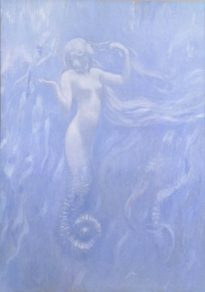 Detail of Femme hippocampe (Seahorse woman), 1898 by Anonymous