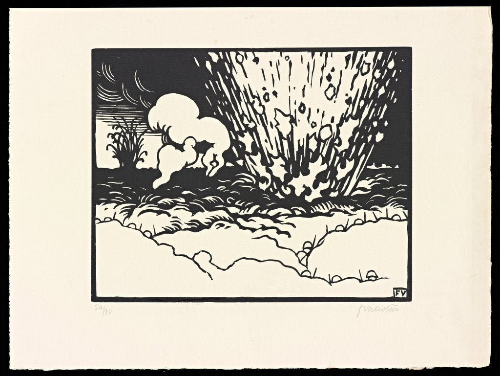 Detail of The Trench (La Tranchée), 1915-1916 by Anonymous
