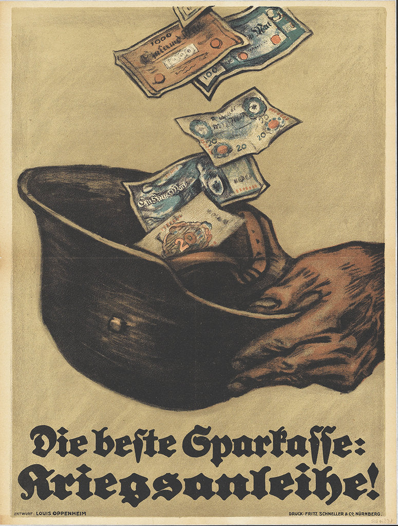 The best savings bank: war bonds!, 1918 by Anonymous