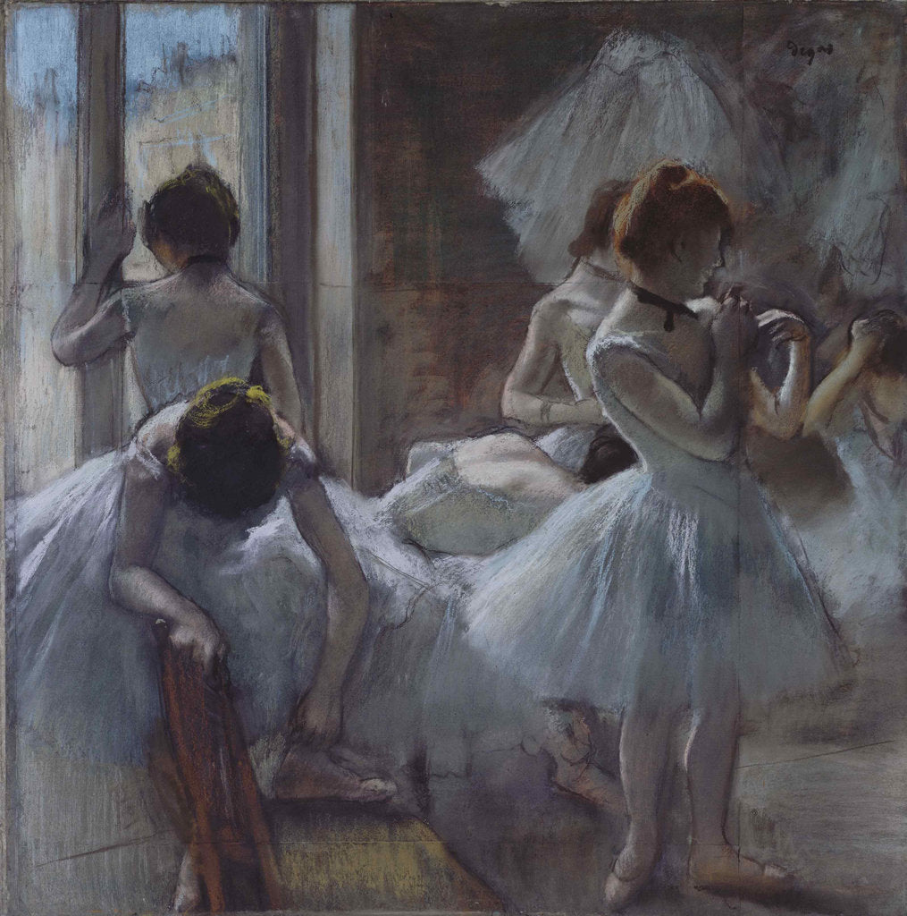 Detail of Danseuses, 1884-1885 by Anonymous