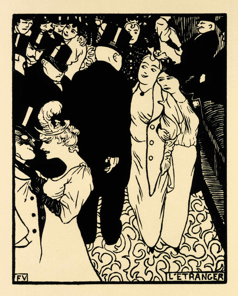 Detail of The Stranger (LÉtranger), 1894 by Anonymous