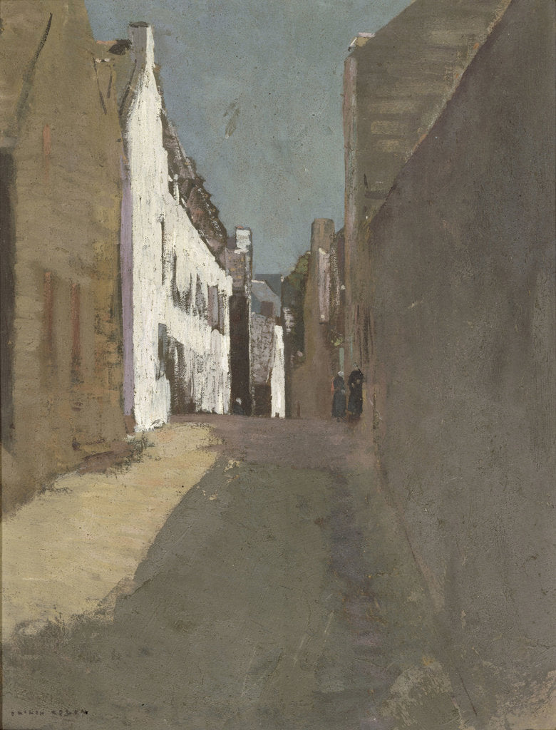 Detail of Rue à Douarnenez, c. 1880 by Anonymous