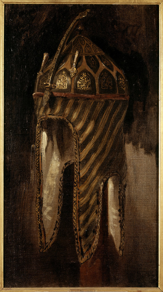 Detail of Circassian helmet (Study), 1826 by Anonymous