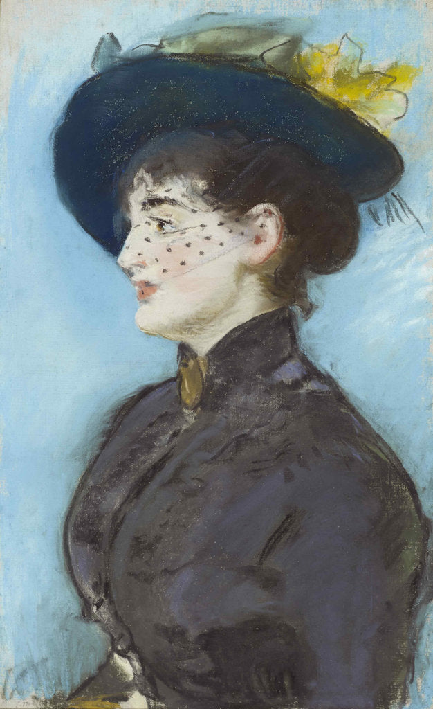 Detail of La Viennoise Irma Brunner, 1880-1882 by Anonymous