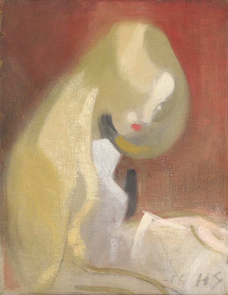 Girl with blond hair, 1916 by Anonymous