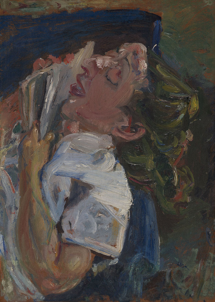 Detail of La liseuse endormie. Madeleine Castaing, ca 1937 by Anonymous