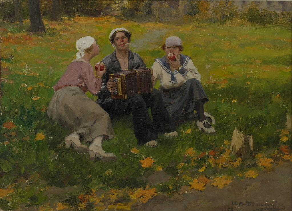 Detail of Group of Bolsheviks, 1918-1923 by Anonymous