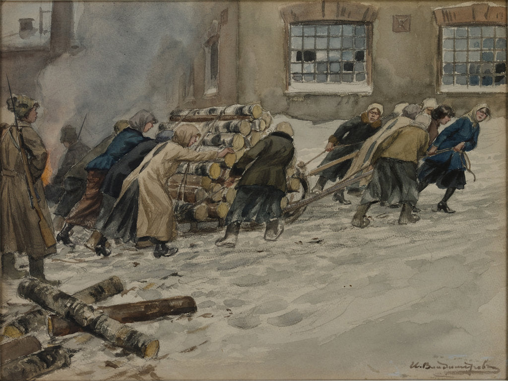 Detail of Requisition of firewood, 1918-1923 by Anonymous