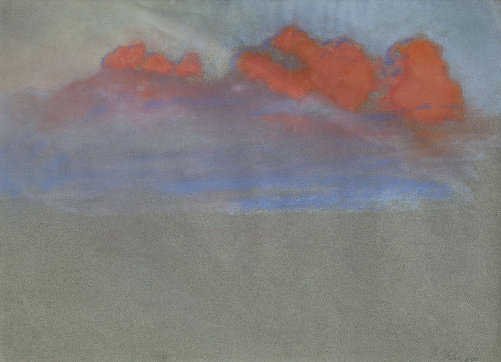 Detail of Sunset, 1910s by Anonymous