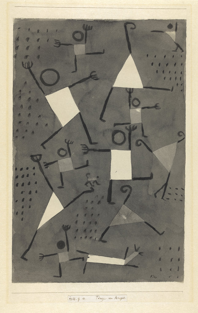 Detail of Tänze vor Angst (Dances caused by fear), 1938 by Anonymous