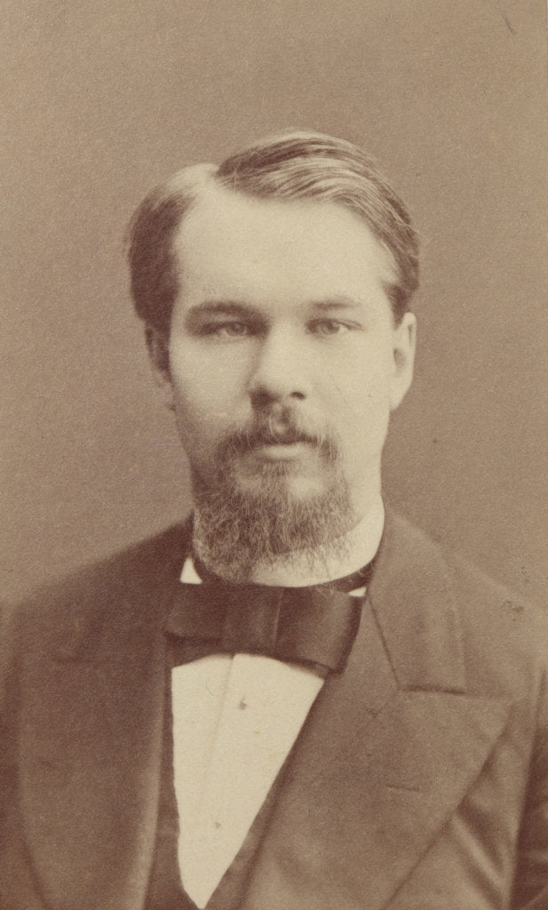 Detail of Portrait of the Composer Sergei Ivanovich Taneyev, Early 1880s by Anonymous