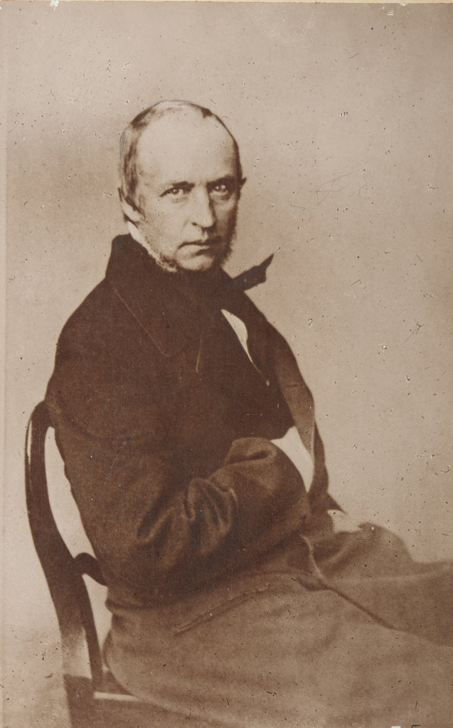 Detail of Composer and writer Prince Vladimir Fyodorovich Odoevsky, End of 1850s-Early 1860s by Anonymous
