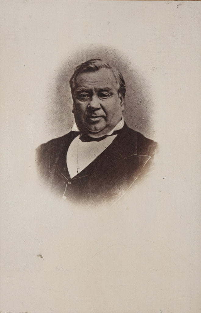 Detail of Portrait of Ivan Vasilyevich Samarin, 1870s by Anonymous