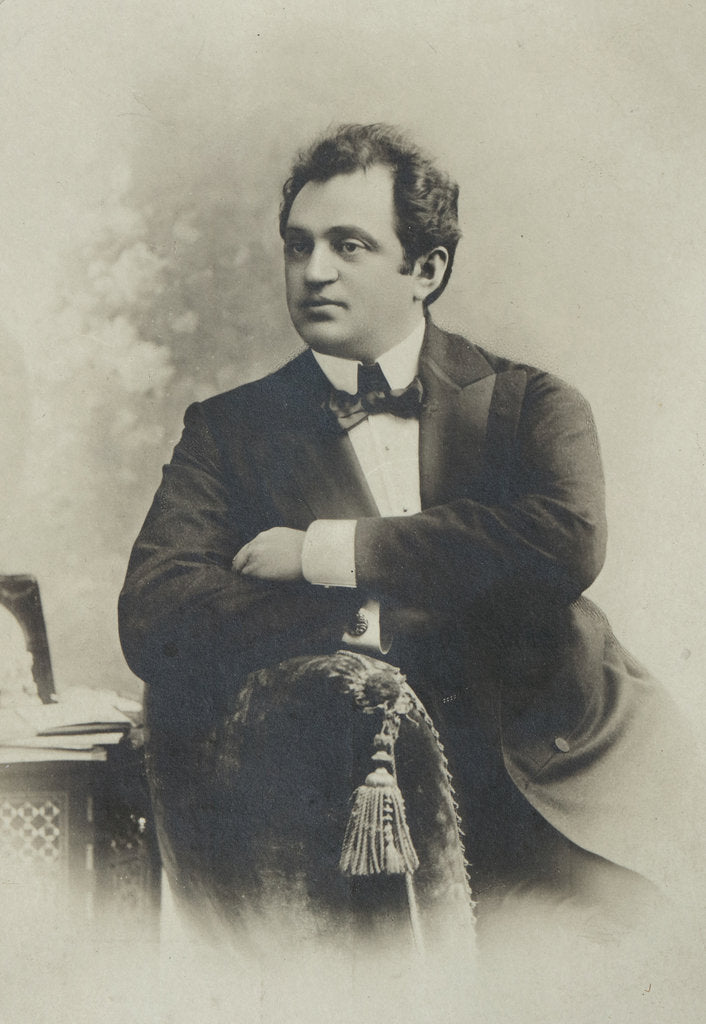 Detail of Mikhail Efimovich Medvedev as Lensky in opera Eugene Onegin by Anonymous