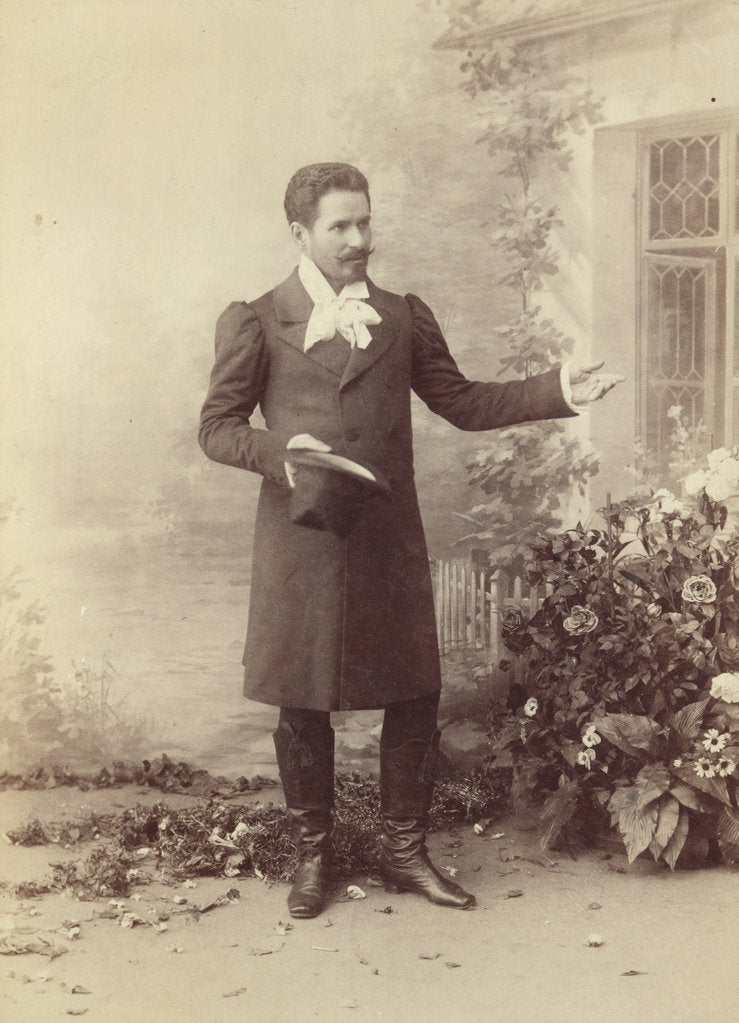 Detail of Nikolay Figner as Lensky in opera Eugene Onegin by Anonymous