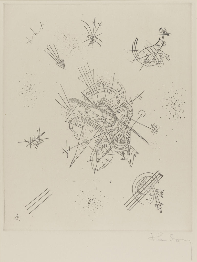 Detail of Small Worlds X, 1922 by Anonymous