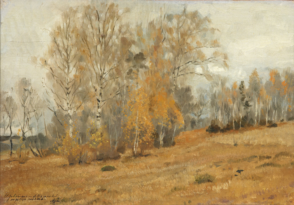 Detail of Autumn, 1892 by Anonymous