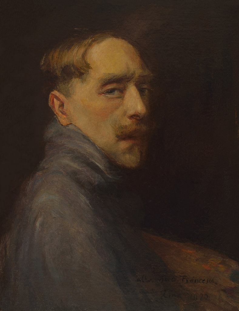 Detail of Self-Portrait, 1922 by Anonymous
