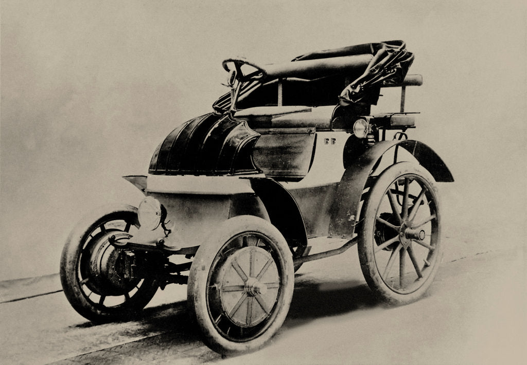 Detail of Lohner-Porsche at the Exposition Universelle of 1900 in Paris, 1900 by Anonymous
