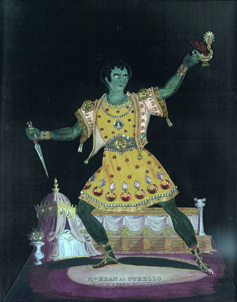 Detail of Mr. Kean as Othello by A Park