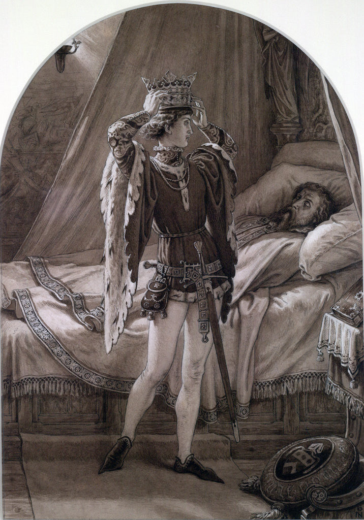 Detail of Henry IV, Pt. 2, Act IV, Sc. ii. by Sir Joseph Noel Paton