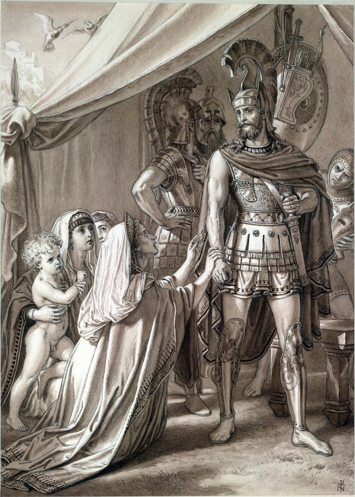 Detail of Coriolanus, Act V. by Sir Joseph Noel Paton