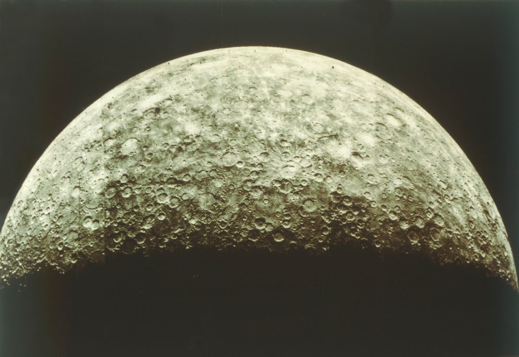 Detail of Mercury by NASA