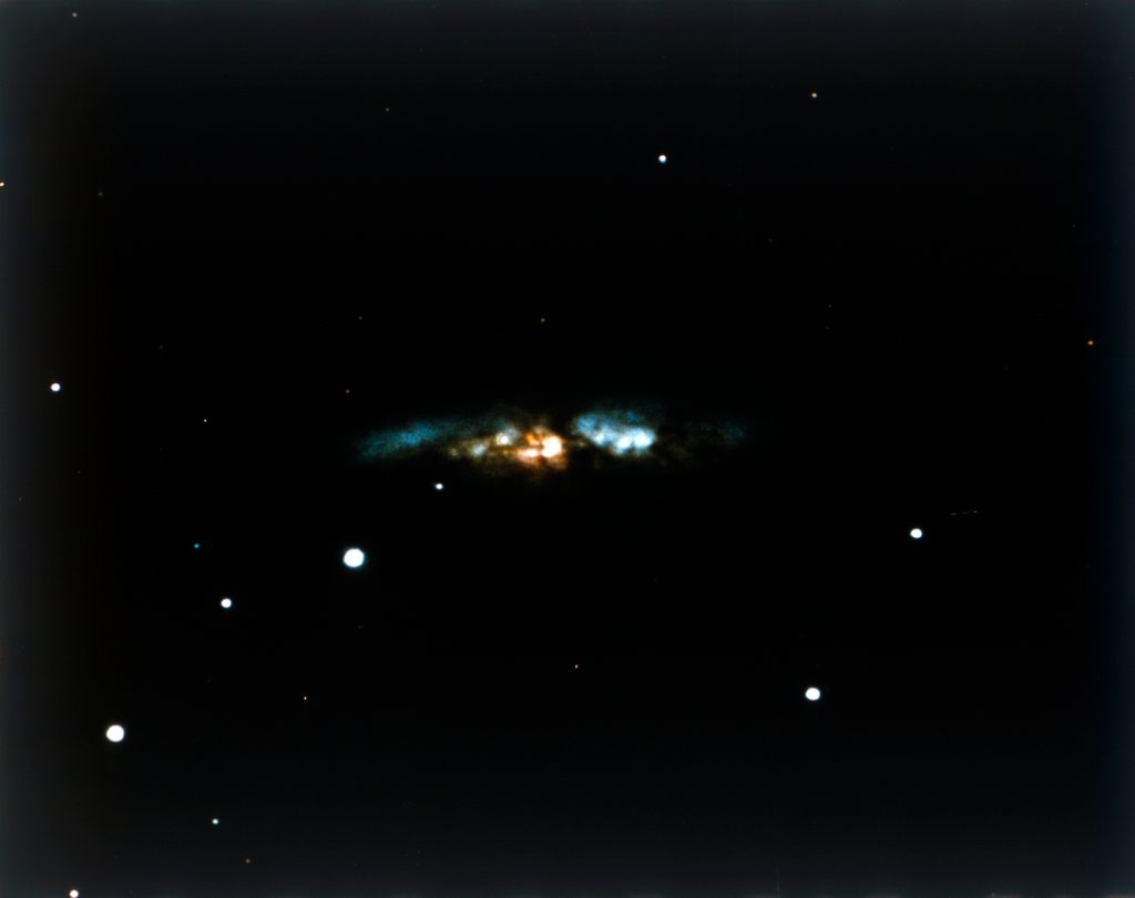 Detail of Cigar Galaxy in Ursa Major by NASA