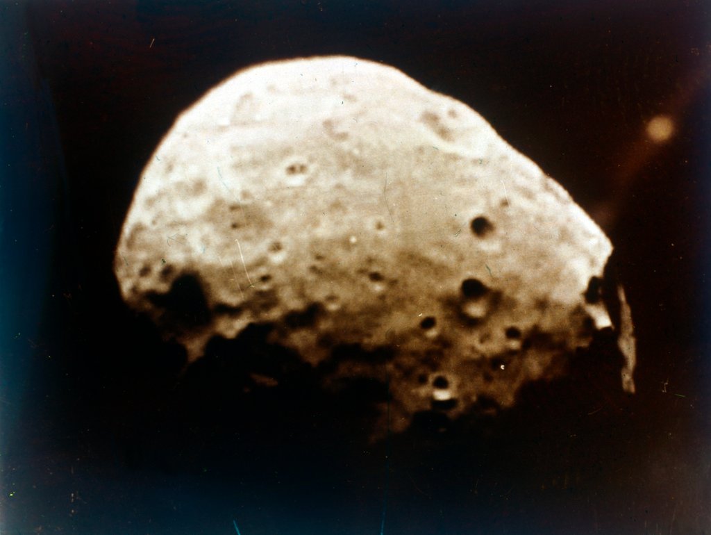 Detail of Phobos by NASA