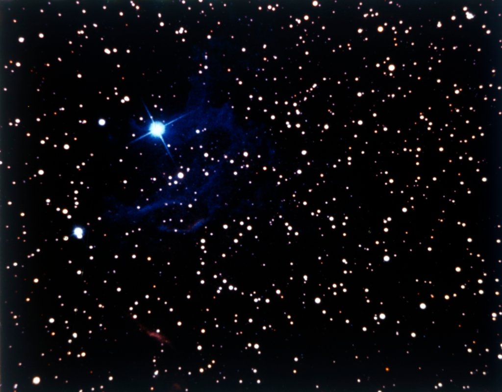 Detail of Nebulosity near the star Capella by NASA