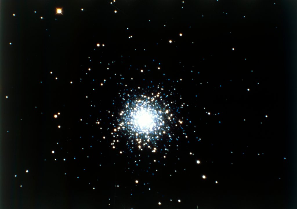 Detail of Bright cluster of stars by NASA