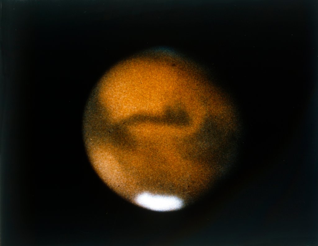 Detail of The Planet Mars by NASA