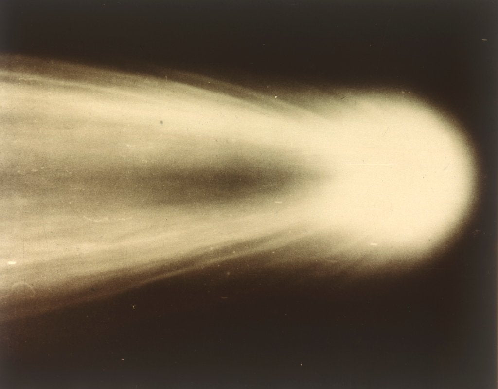 Detail of Halley's Comet, 8 May 1910 by George Willis Ritchey