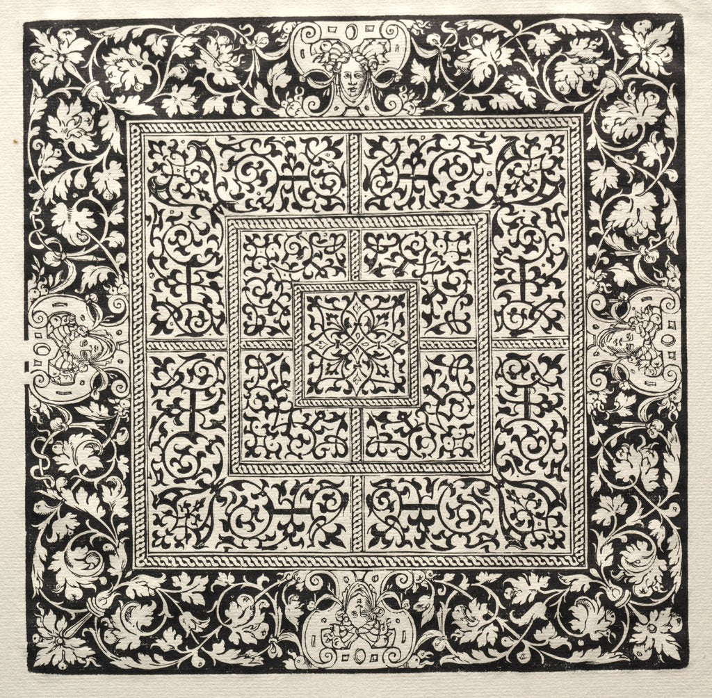 Detail of A gaming board by Peter Flötner