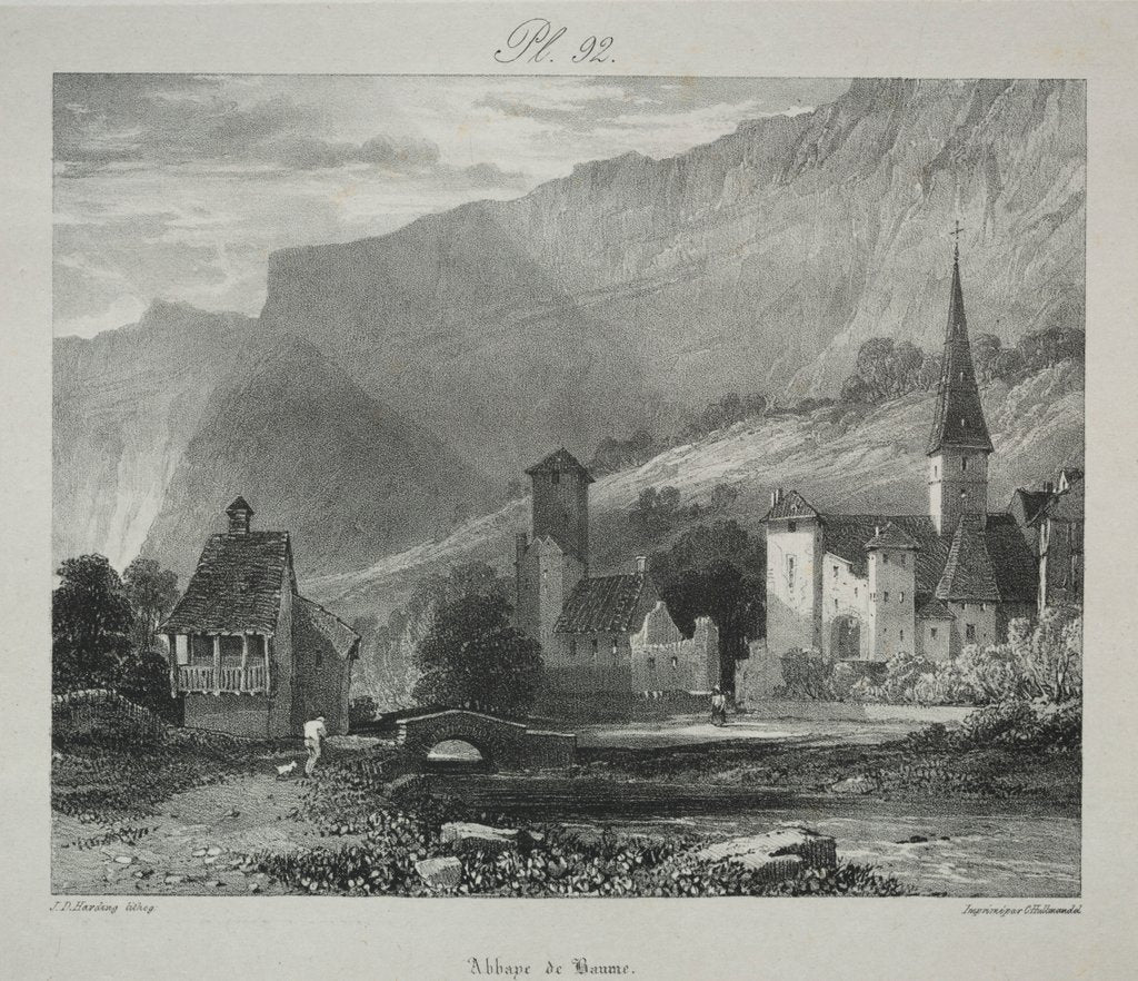 Detail of A Series of Subjects from the Works of the Late R. P. Bonington: A Study from Nature…, 1829 by James Duffield Harding