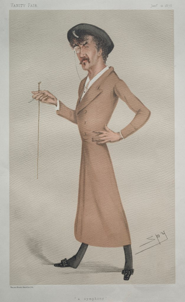 Detail of A Symphony, 1878 by Leslie Matthew Ward