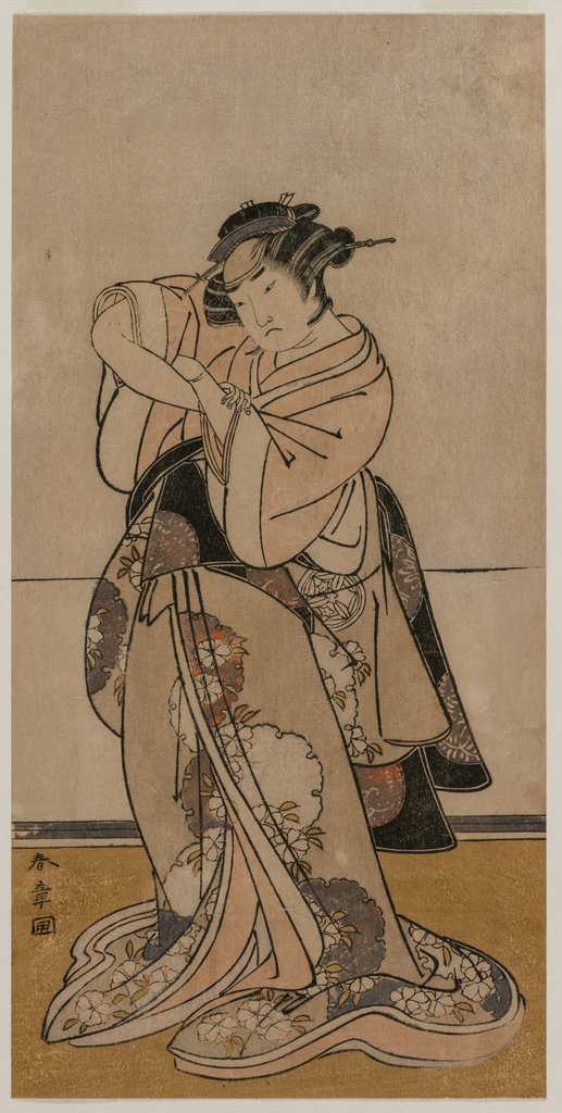 Detail of Actor Yamashita Yaozo by Katsukawa Shunsho