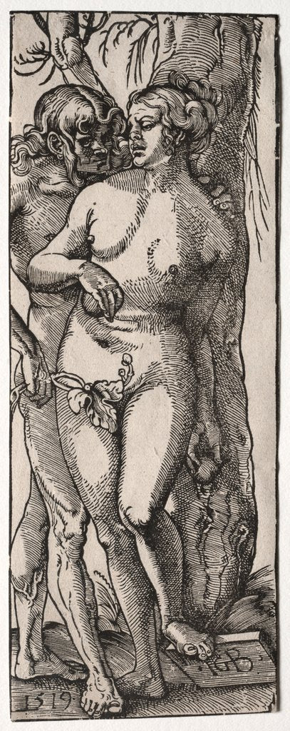 Detail of Adam and Eve, 1519 by Hans Baldung