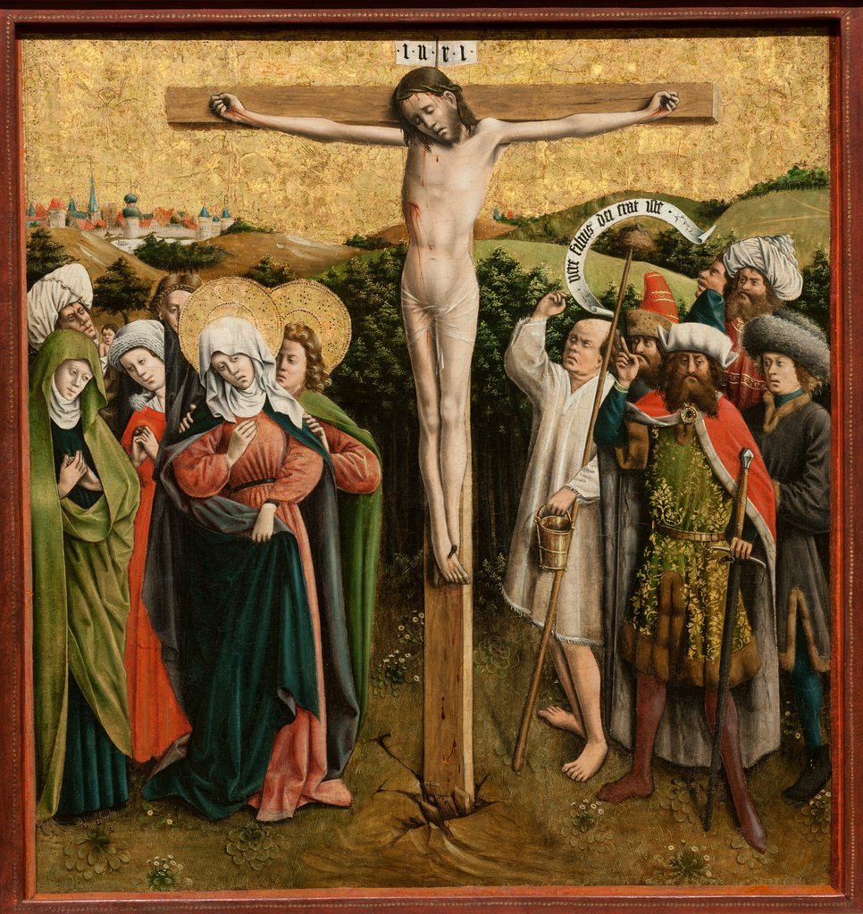Detail of Altarpiece with The Passion of Christ, c. 1440s by Master of the Schlägl Altarpiece