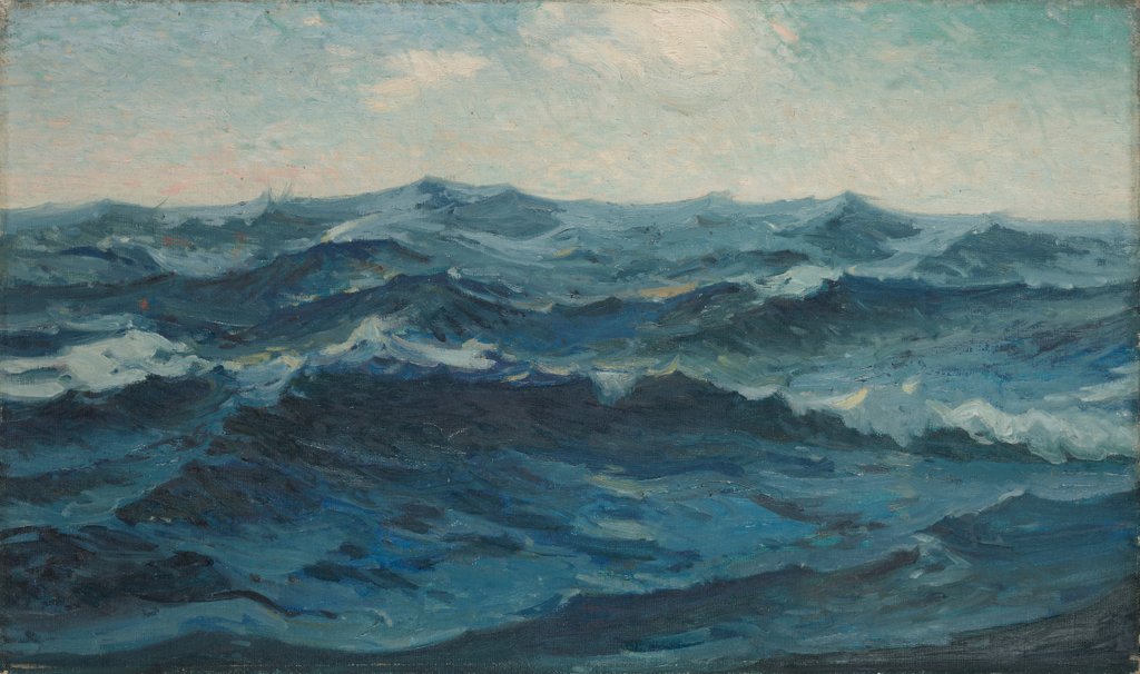 Detail of An October Day, before 1915 by Frank K. M. Rehn