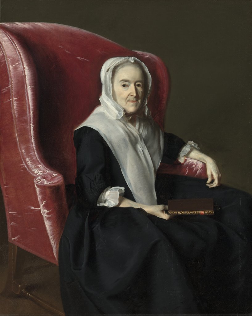 Detail of Anna Dummer Powell, 1764 by John Singleton Copley