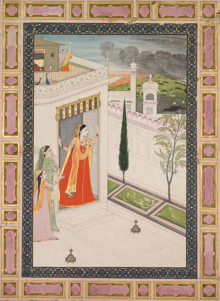 Detail of Augury of the Crow, c. 1800 by Unknown