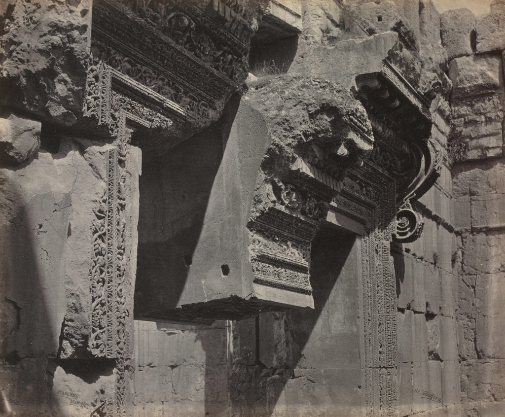 Detail of Balbec, 1862 by Francis Bedford; Day & Son