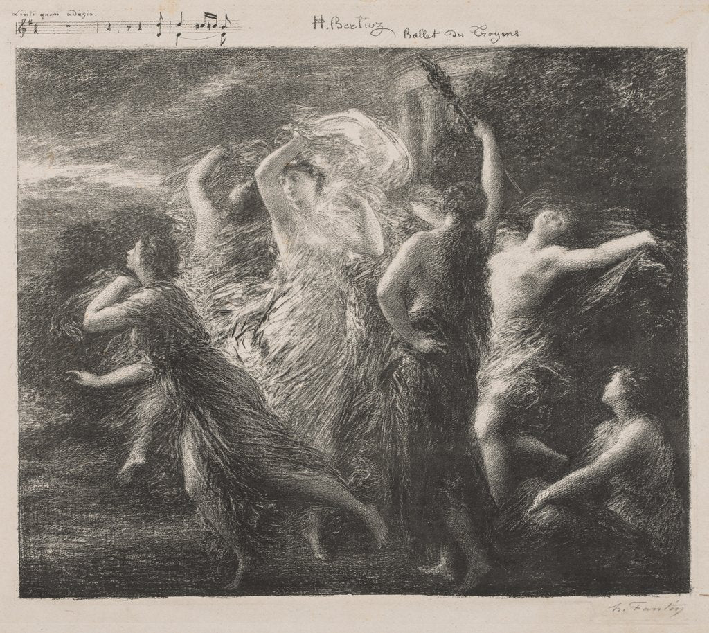 Detail of Ballet du Troyons, 1893 by Henri Fantin-Latour